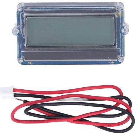 Indicateur de capacité de batterie étanche pour batteries au lithium, moniteur de tension et de puissance avec câble 8-63 V (1/5)