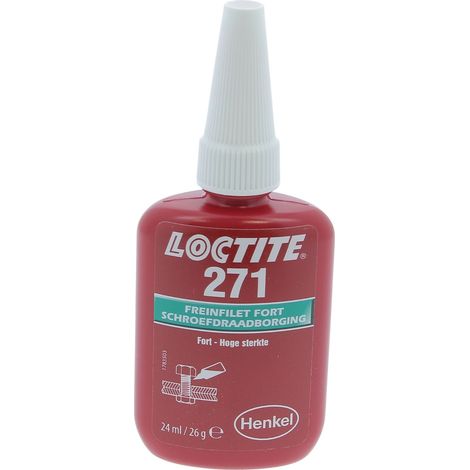 Frein Filet Fort Usage Général Loctite 271 Blister 24mL