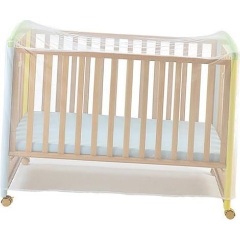 Moustiquaire blanche en polyester pour lit d'enfant, rideau (1/5)
