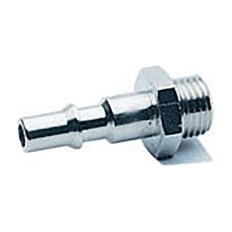 Embout de coupleur RS PRO, Filetage vers Mâle G 3/8 Mâle 3/8pouce 3/8pouces en Laiton ( Prix pour Sachet de 2 ) (1/2)