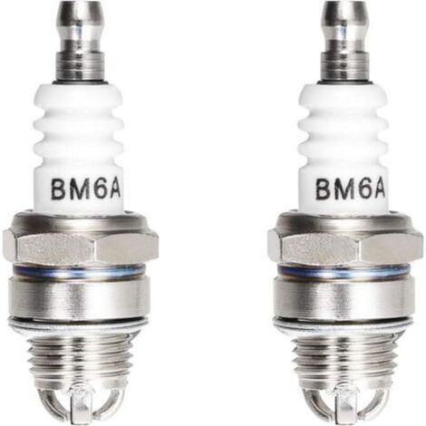 Bougie d'allumage BM6A à 3 électrodes, remplacement de bougie d'allumage M7/L7T/CJ8, 2 pièces