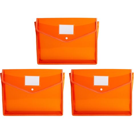 Set aus erweiterbaren Business-Dokumententaschen, hergestellt aus hochwertigem Kunststoff, mit Schnappverschluss, ungiftig und umweltfreundlich, großes Fassungsvermögen.