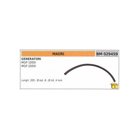 PROGREEN MGP1000i MGP2000i MAORI Blasenentleerungsschlauch des Generators, Code 029459