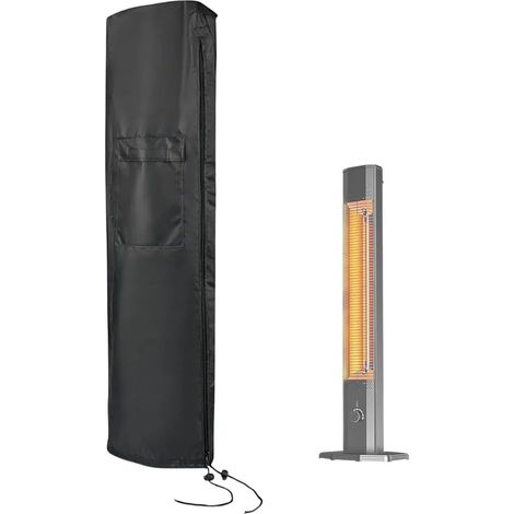 Copertura per stufa da esterno, adatta a stufe da esterno da 42 pollici, impermeabile con cerniera, dimensioni: 26 cm (L) x 32 cm (P) x 104 cm (A). (1/3)