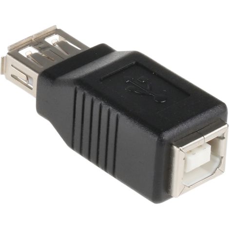 Rs Pro – Câble USB B femelle vers USB A femelle 31.3mm – USB 2.0 pour connexions périphériques – Connectivité fiable et rapide (1/3)