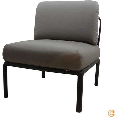 [GEBRAUCHT] B-Ware Nardi Komodo Modulsofa Sofa Couch Modulcouch Sitzmodul Mittelelement Anthrazit