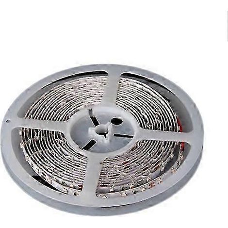 Bande LED flexible 5 m 3528 SMD 300 LED pour voiture, maison, bar, 12 V (1/5)