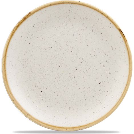 Assiette plate Stonecast Barley White - 217mm - Finedine (1/5)