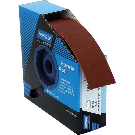 Rodillo abrasivo K20N 50mmx25m P100 (1/2)
