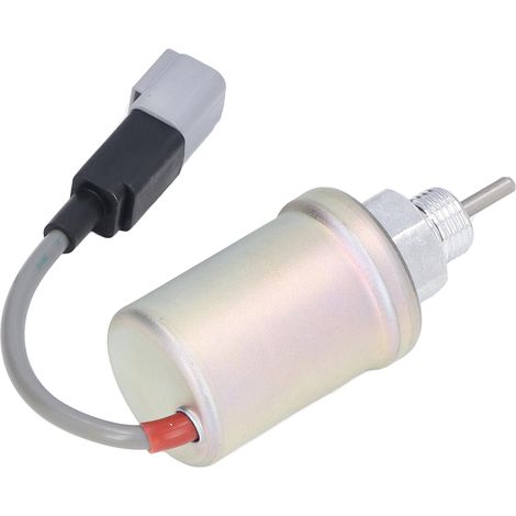 24-V-Motorstopp-Magnetventil Kraftstoffabsperrventil U85206452 für Perkins HL403C-15, Flammenabschaltung, Einspritzabschaltung, kompatibles Ersatzteil (1/5)