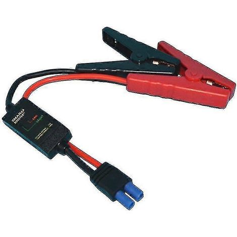 Câble de démarrage intelligent 12 V 200 A-500 A avec connecteur EC5 et pince de démarrage d'urgence pour voiture et camion (1/5)
