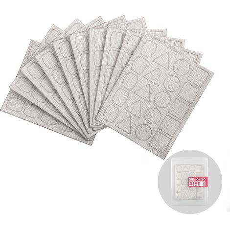 Papier de verre pour ponceuse à stylo PLH-1000, PLH-2000, 180 grains, 10 pièces avec chaque 20 tampons (180) (1/5)