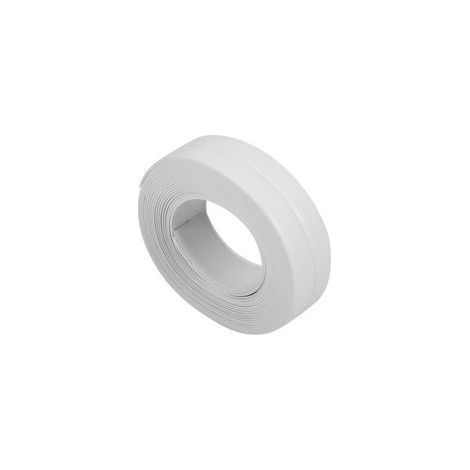 Badewannendichtungsband, 3,2 m langes selbstklebendes Dichtungsband, wasserdichtes Dichtungsband für Küchen- und Badezimmertoiletten (1 weißes 22 mm x 3,2 m) (1/5)