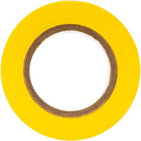 Ruban Adhesif Isolant - 15 mm x 10 m - Jaune - 1 Piece (1/2)