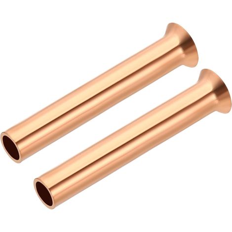 3/8 Inch Tube OD Compression Insert, 2 Pieces Copper Insert Compression Tube Holder Assortment Kit for Air Water Hose (1/5)