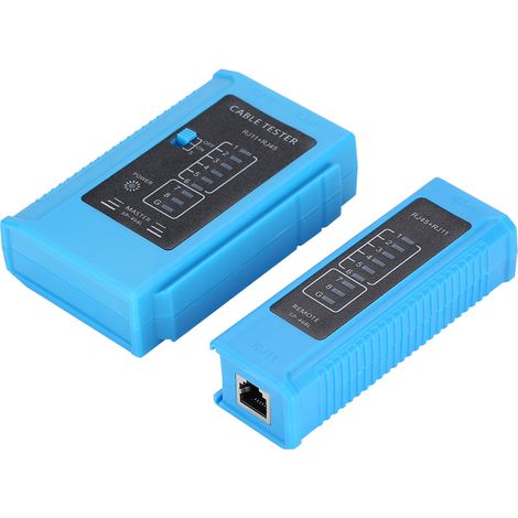 Testeur de câbles réseau RJ45 RJ11 pour Ethernet LAN, outil de diagnostic et vérification de connexion (1/5)