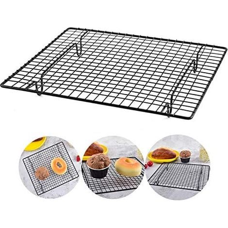 Durable Stainless Steel Cooling Rack Stainless Steel Cake Baking Net For Placement And Heat Dissipation Of Bakery Products Such As Biscuits Cakes