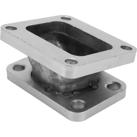 Jeffergarden Adaptateur de Bride Turbo T3 à T4 Adaptateur de Bride Turbo T3 à T4 Turbocompresseur et Accessoires Adaptateur de Bride de Collecteur D'échappement Turbo 15 Degrés pour Accessoire (1/5)