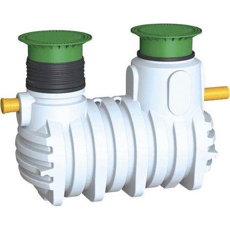 Separador de Grasas 2200 L Caudal 7 L/s Separador de Grasas y Aceites para Instalaciones de Saneamiento (1/5)