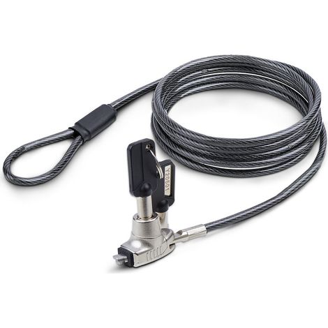 StarTech.com Cable de Slim Laptop Security Compatible with Noble Wedge de 1.5m - Cable Anti-Theft - de Key