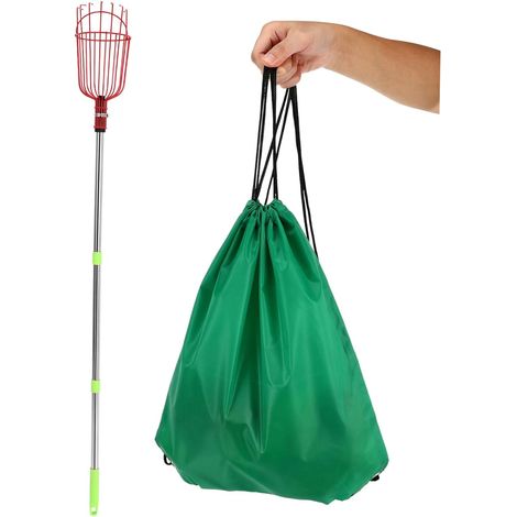 Cueille - Fruits avec Perche Réglable Panier pour Cueillir Pommes et (1/5)