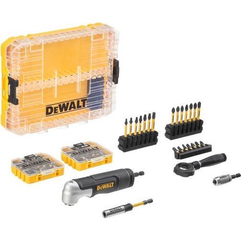 DEWALT DT70775-QZ - estuche con 80 accesorios para atornillar con acoplamiento angular (1/2)
