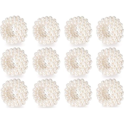 Ronds de serviette dorés, lot de 30, motif feuille, pour Noël, mariages, dîners, Saint-Valentin, Pâques, réunions de famille, décoration de table (1/5)