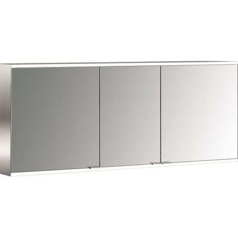 emco prime 2 Armario con espejo iluminado, 1600 mm, 3 puertas,