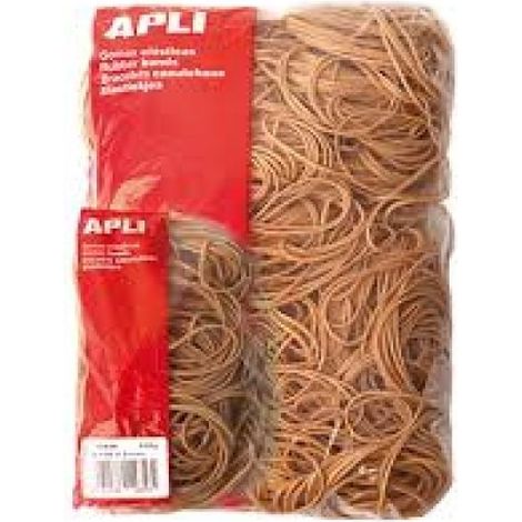La bolsa de gomas elásticas de APLI es un accesorio práctico e indispensable en cualquier escuela, hogar, oficina o taller. Con un tamaño de Ø 200 x 3