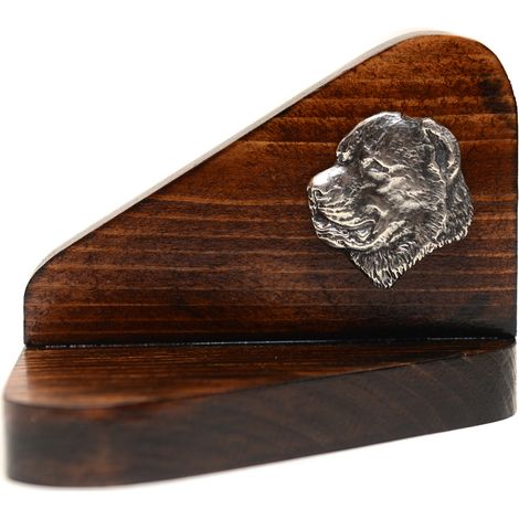 Berger d'Asie centrale - bougeoir en bois, porte-bougie chauffe-plat, mémorial pour chien par Art-Dog (1/5)