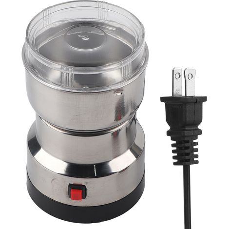 Moulin à café électrique multifonction portable pour céréales, noix, haricots, épices et grains, broyeur 110V-240V