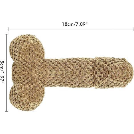 Jouets à mâcher pour chiens à mâchoires puissantes, en peluche résistante, pour chiots. Jouets à mâcher interactifs et amusants pour soulager le stress des chiens. (1/5)