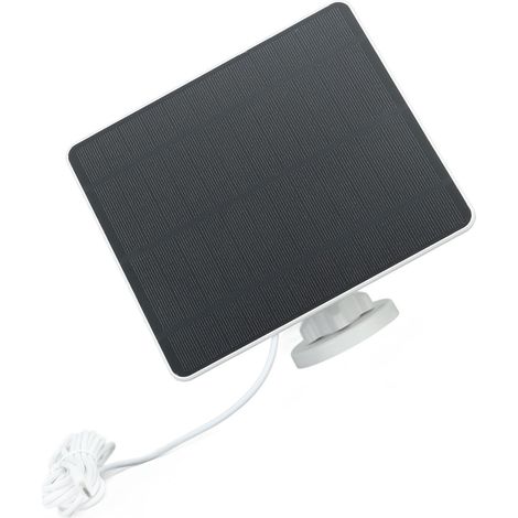 Panneau solaire 5W pour appareil photo étanche haute efficacité en silicium monocristallin pour extérieur, alimenté par l'énergie solaire (1/5)