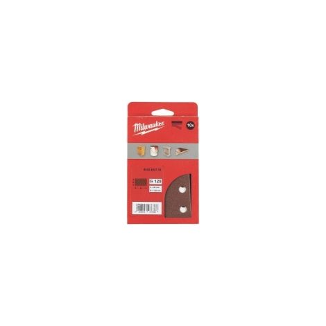 Schleifpapier Milwaukee p180 80 mm x 133 mm 8 Löcher