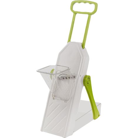 Coupe-légumes multifonction pliable 3 modes, vert émeraude, coupe-oignon et pomme de terre, sécurité verticale, qualité alimentaire (1/5)