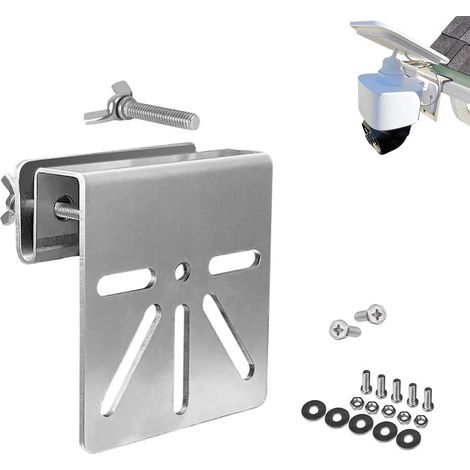 Support de gouttière - Compatible avec la caméra Eufy SoloCam S340 - Convient pour le montage de caméras dôme/panoramiques et inclinables (1/5)