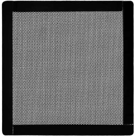 Magnetische Staubfilterabdeckung für Computerhardware, PVC-Konstruktion, verlängert die Lebensdauer, Staubschutzlösung, mehrfarbig (12 x 12 cm) (1/5)