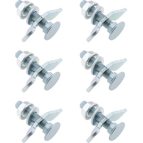 6X Fixations Papillon pour Rails Filetage 40 Mm Compatible avec Unwin Et Compatible avec Koller (1/5)