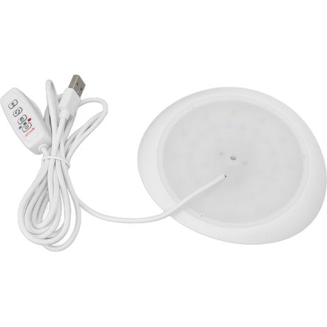 Lampe de croissance LED pour plantes succulentes et cactus, 3 modes d'éclairage, minuterie, alimentation USB, luminosité et hauteur réglables. (1/5)