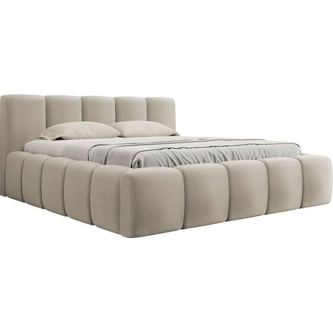 Cama TrendyNest Vulpora I, Paros 02, Doble, 180x200, Tapiz, Somieres, 200x222x71cm