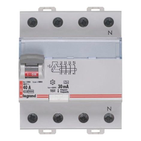 Interruptor diferencial Legrand p304 40A 4 polos
