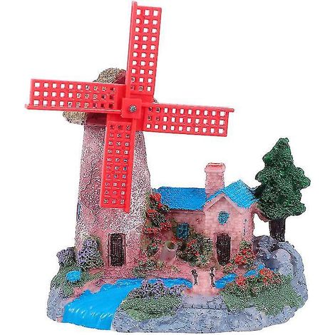 1 Stück Burgverzierung aus Kunstharz