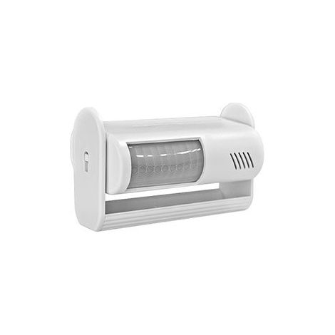 DETECTOR MOVIMIENTO LED SUPERFICIE ALARMA AVISADOR