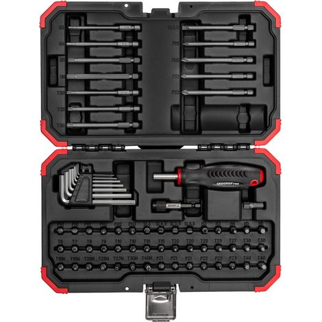 Coffret d'embouts 1/4" Gedore R33003067, 67 pcs BMC (1/5)
