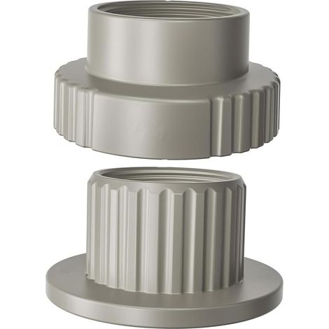 Lot de 2 adaptateurs pour fontaine de piscine Funsicle Pools, connecteur de lumière solaire ABS, sans installation de décoration de jardin (1/5)