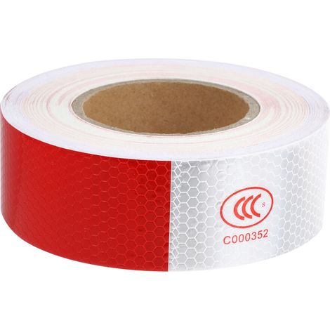 Strisce di sicurezza riflettenti in PVC multicolore e resistenti per auto (1/2)