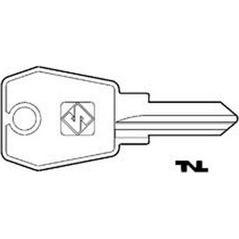 10PZ CHIAVI PER CILINDRI EURO LOCKS 7 SPINE PICCOLE EU5R - EU5R SX