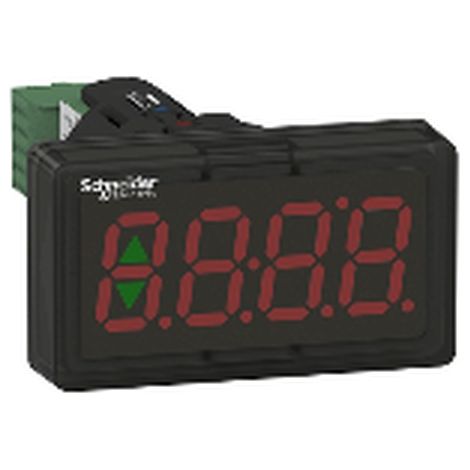 SCHNEIDER RED LED 3-stelliges digitales Panelmeter, Spannung 0-30V, Strom 0-10A.
