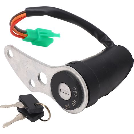 Ensemble de commutateurs de clé de contact de moto, longue durée, ajustement parfait, remplacement pour Suzuki DR Z400 Z400E (1/5)