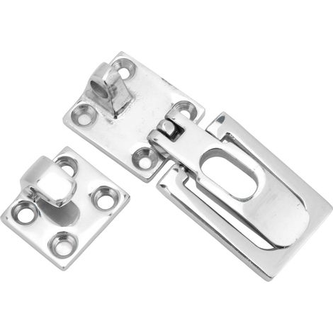 Verrou de porte marine inox 316 verrouillable, 2 pièces, loquet robuste anti-vibration pour bateau, fixation à came étanche, usage nautique lourd. (1/5)